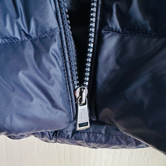 POLO Ralph Lauren Navy Blue The Colden Packable Glossed Vest - Picture 6 of 15